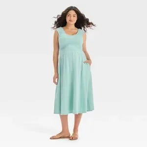 princess polly baby blue dress Blue Maternity Dresses main image 0